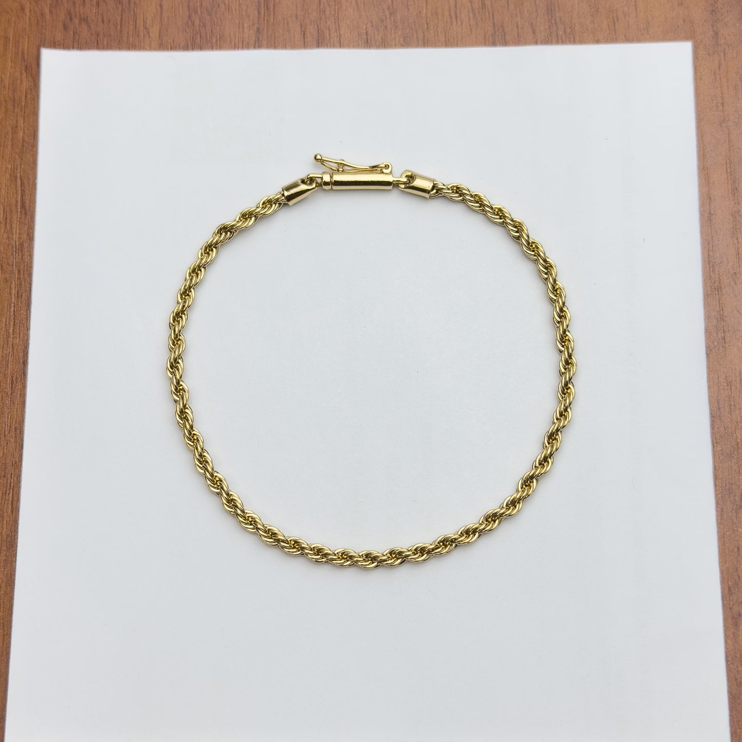Pulseira Cordão Baiano 3mm