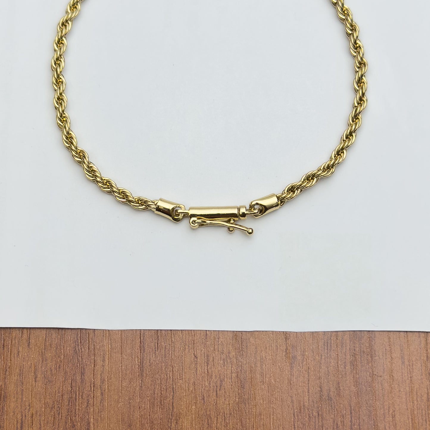 Pulseira Cordão Baiano 3mm