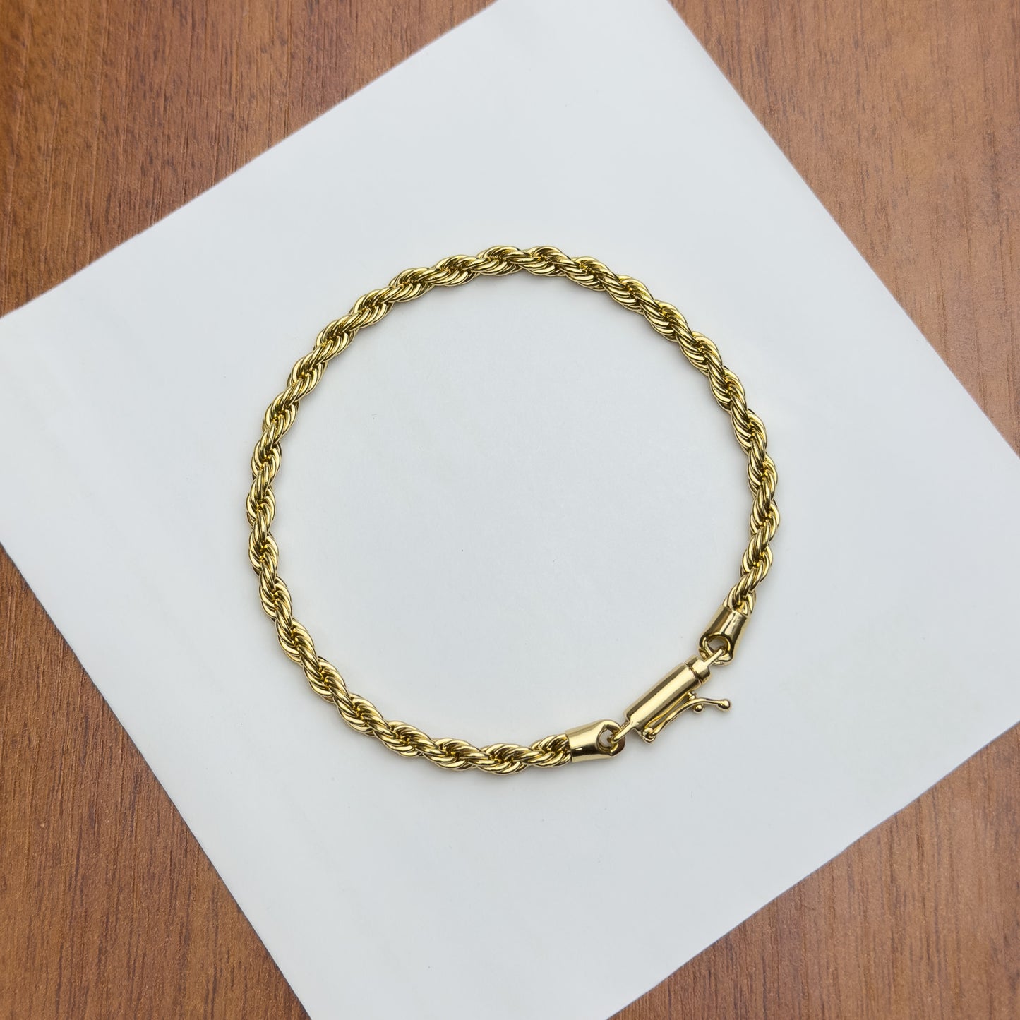 Pulseira Cordão Baiano 4mm