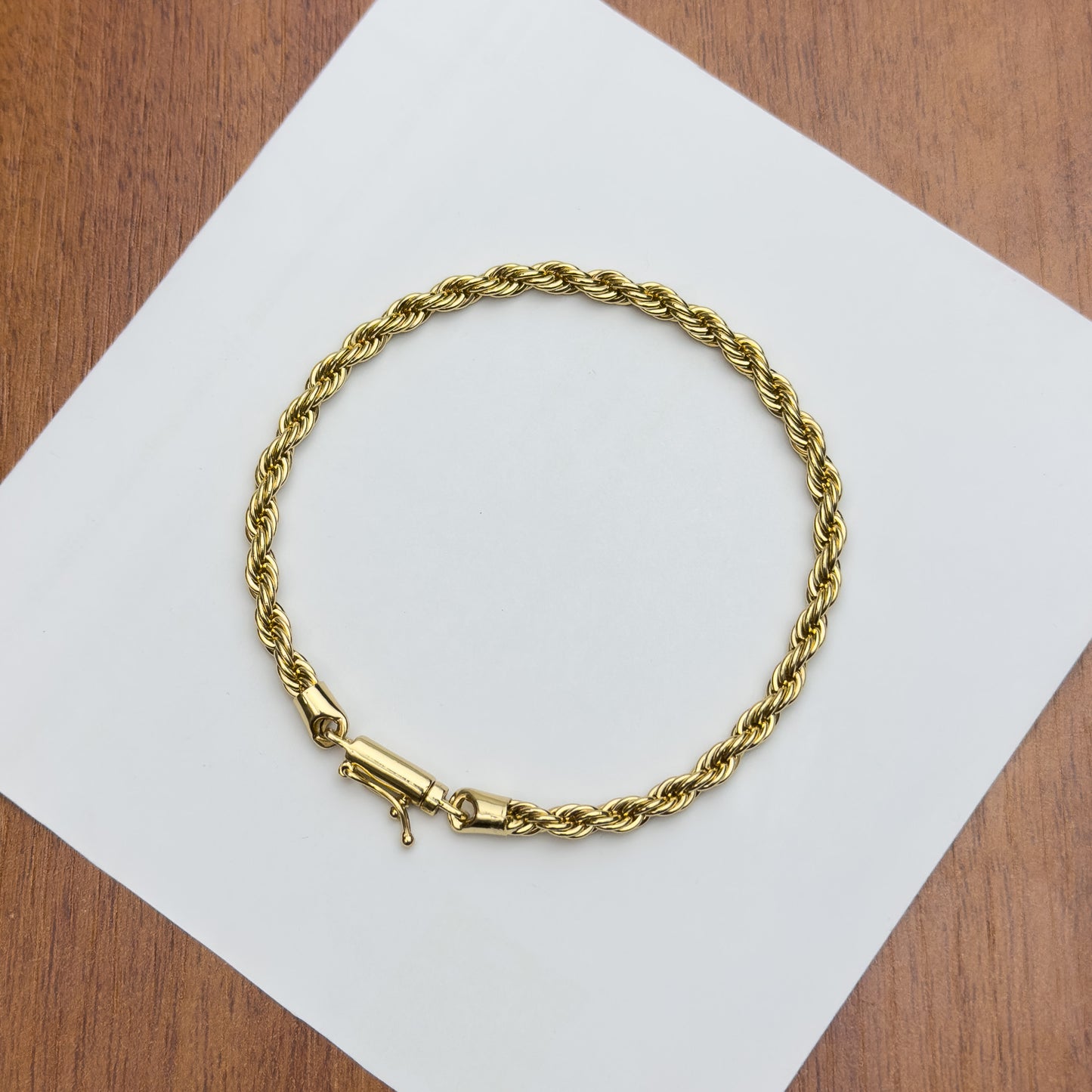 Pulseira Cordão Baiano 4mm