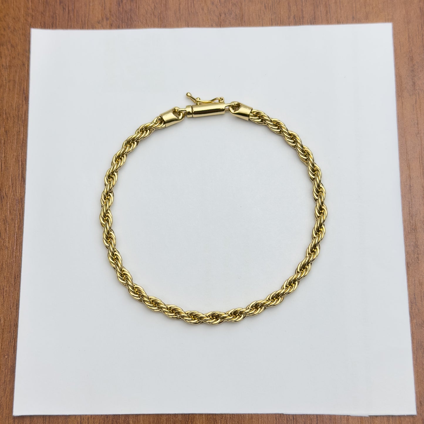 Pulseira Cordão Baiano 4mm