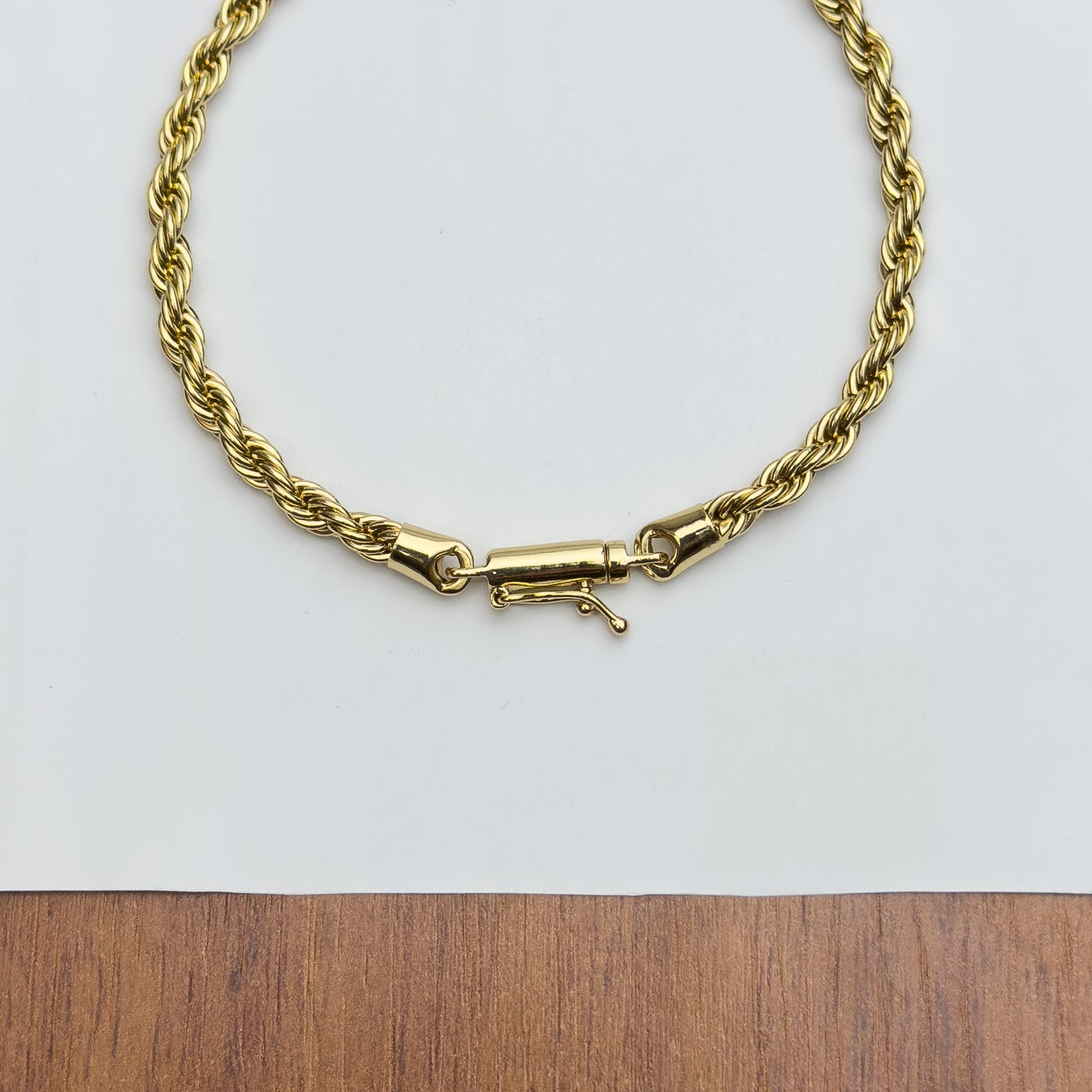 Pulseira Cordão Baiano 4mm