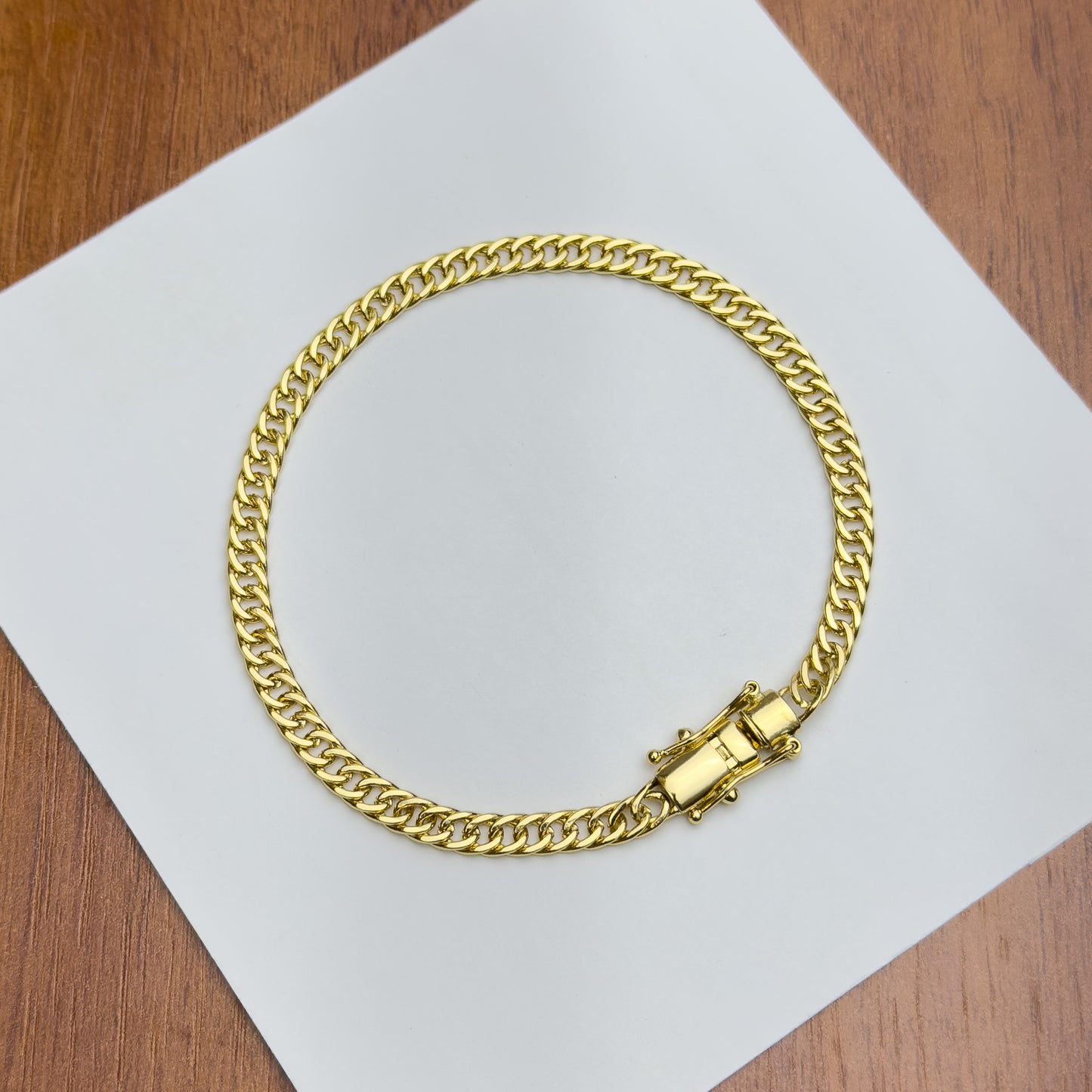 Pulseira Grumet Dupla 4mm